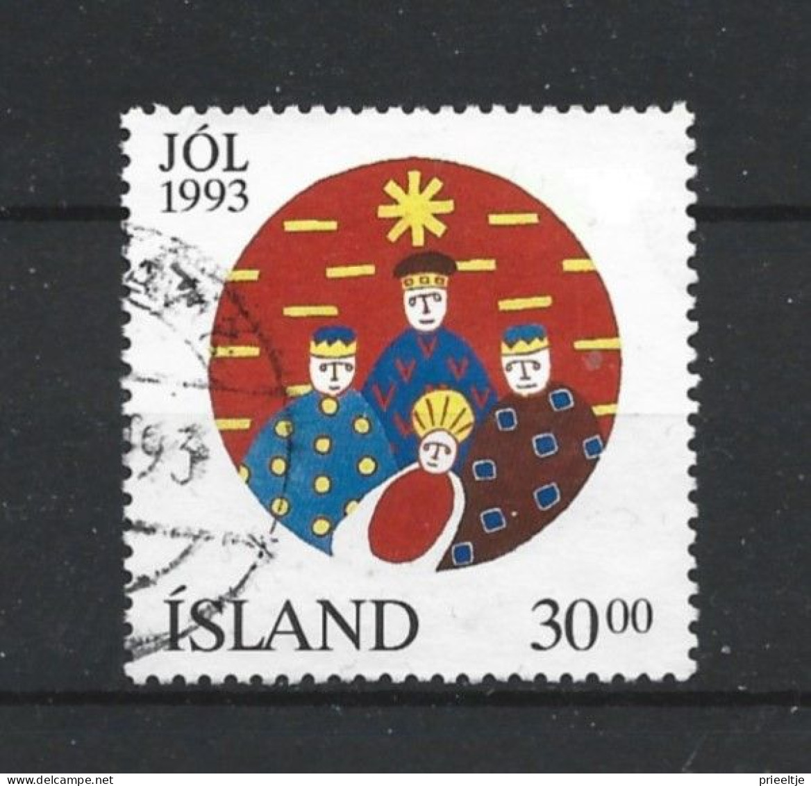 Iceland 1993 Christmas Y.T. 748 (0) - Gebraucht
