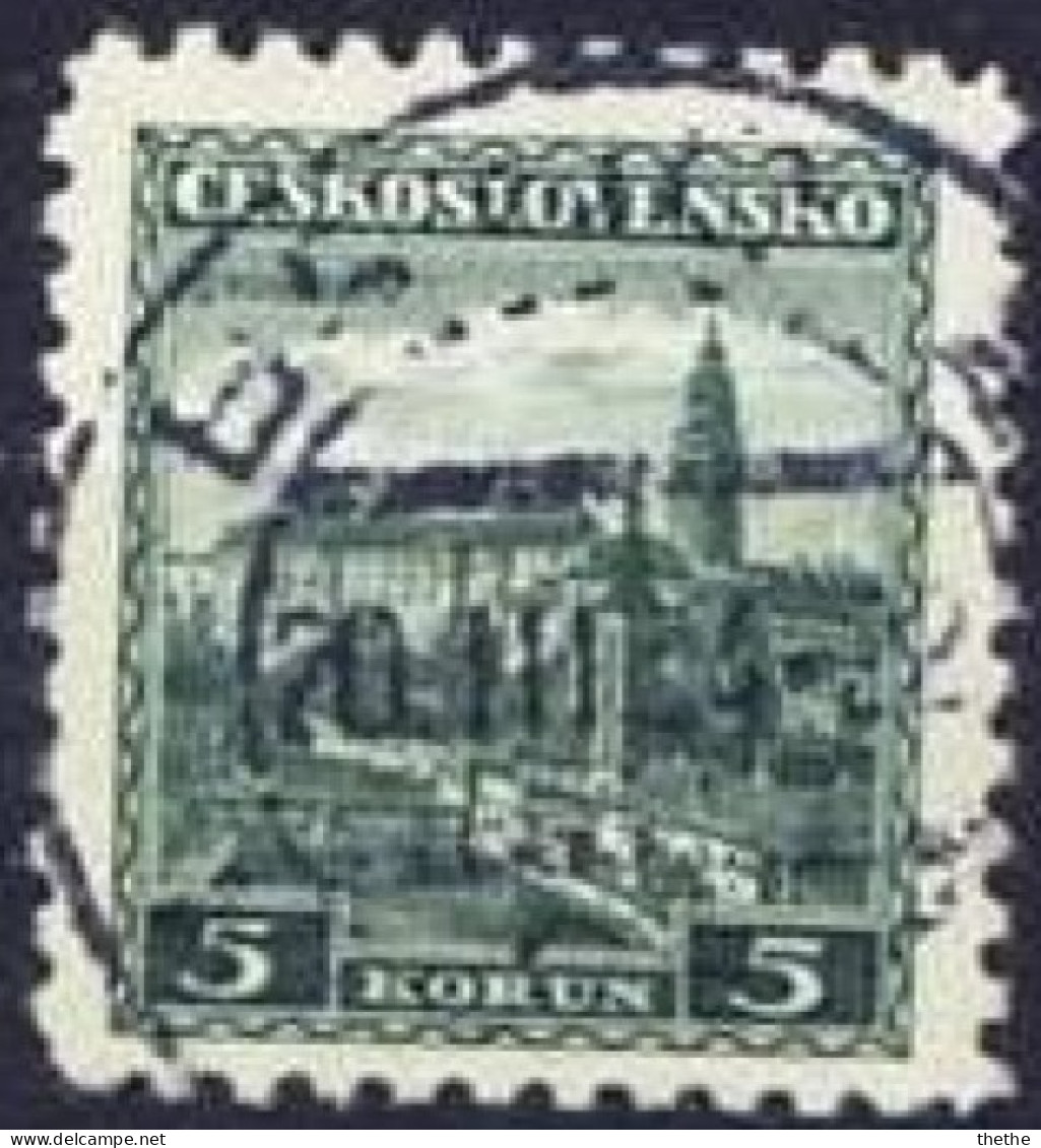 TCHECOSLOVAQUIE - Château Krumlov - Used Stamps