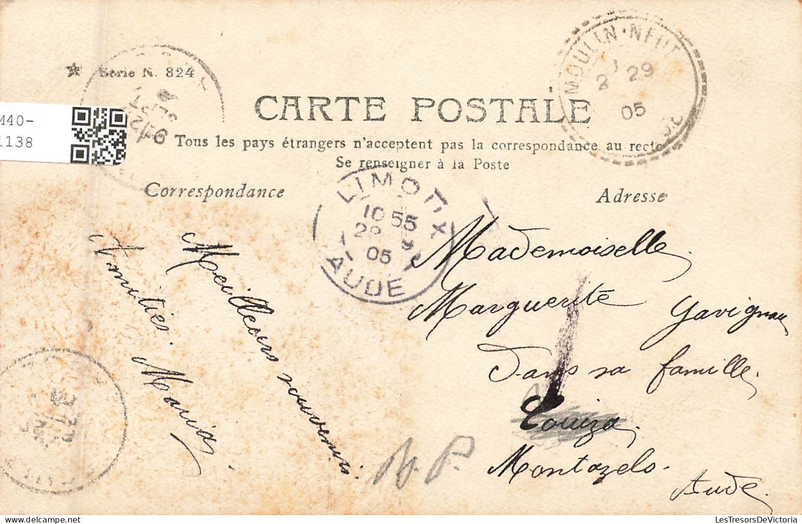 FANTAISIES - Un Enfant Devant Un Sapin De Noël - STEBBING - PARIS INS - Carte Postale Ancienne - Other & Unclassified
