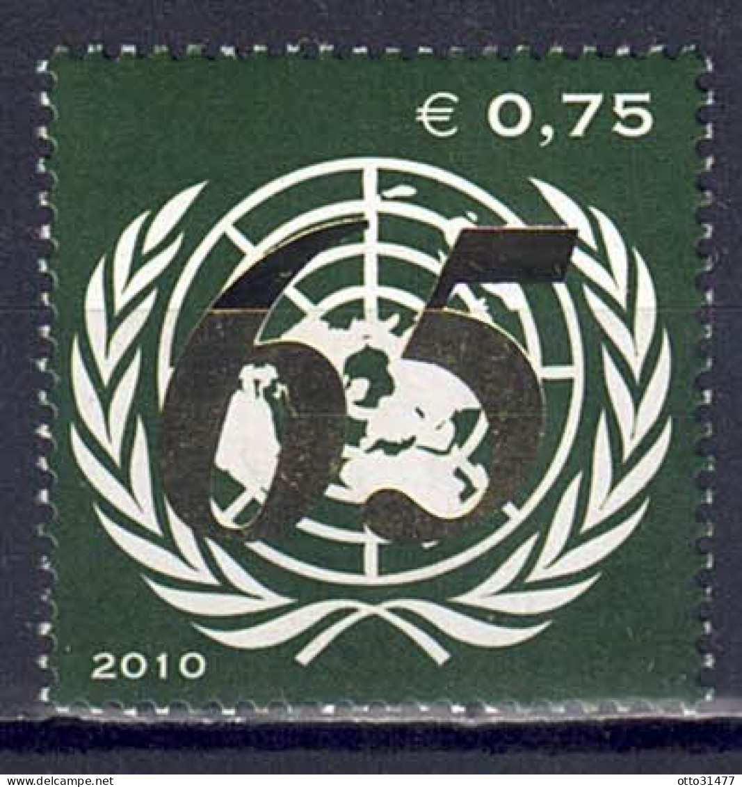 UNO Wien 2010 - 65 Jahre UNO,  Nr. 677 I, Postfrisch ** / MNH - Nuovi