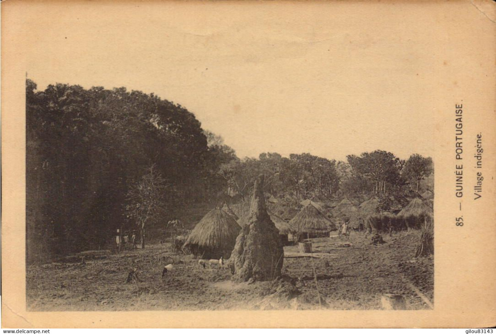 Guinée Portugaise, Village Indigene - Guinea Bissau