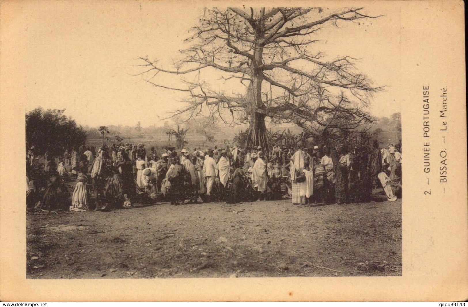 Guinée Portugaise, Bissao, Le Marché - Guinea-Bissau