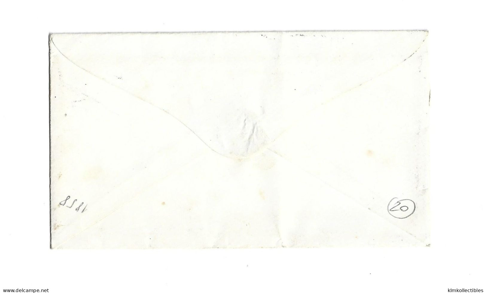 PORTUGAL - 25R ON COVER - NUMERAL CANCEL LARGE MARGINS - Lettres & Documents