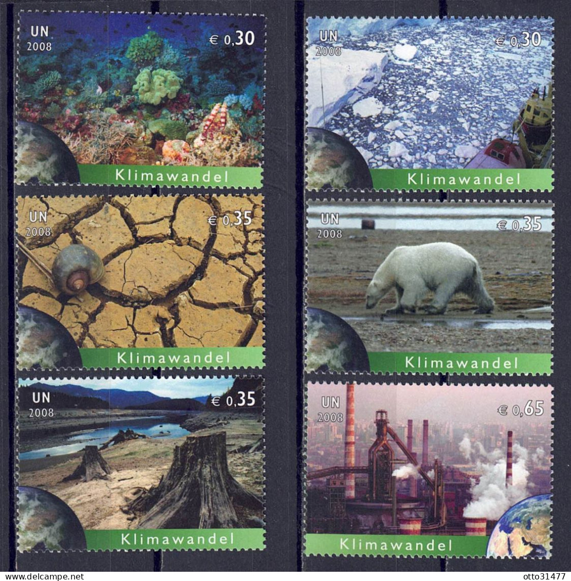 UNO Wien 2008 - Klimawandel, Lot Aus Nr. 558 - 586, Postfrisch ** / MNH - Unused Stamps