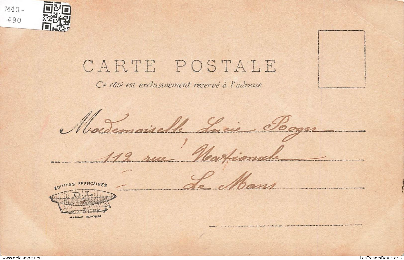 ENFANTS - Fillettes La Main Sur Le Nez - Plantes - Dos Non Divisé - Carte Postale Ancienne - Other & Unclassified