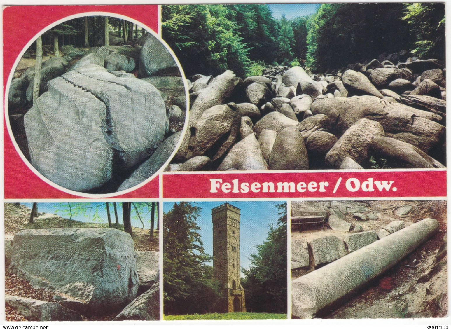 Felsenmeer / Odw. - Felsberg Im Odenwald - (Deutschland) - Heppenheim