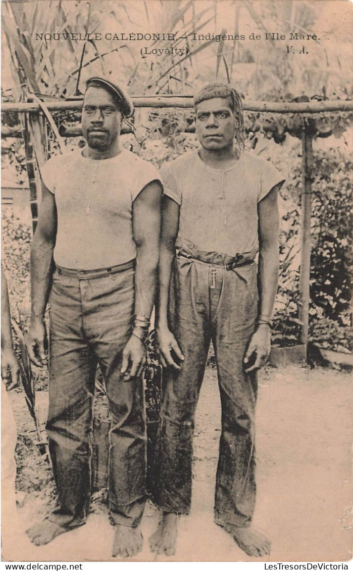 Nouvelle Calédonie - Indigènes De L'île Maré - Loyalty - Carte Postale Ancienne - Nueva Caledonia