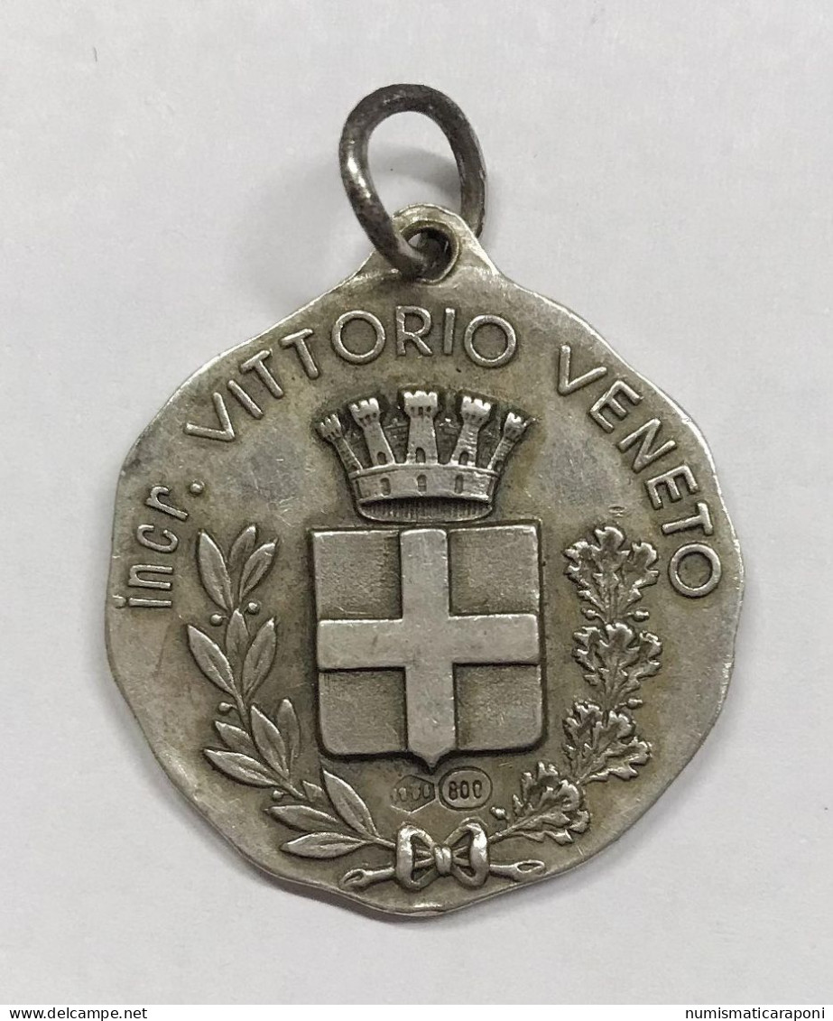 Medaglia Navale Incrociatore Vittorio Veneto Ag Gr.5,93 25 Mm E.1395 - Profesionales/De Sociedad