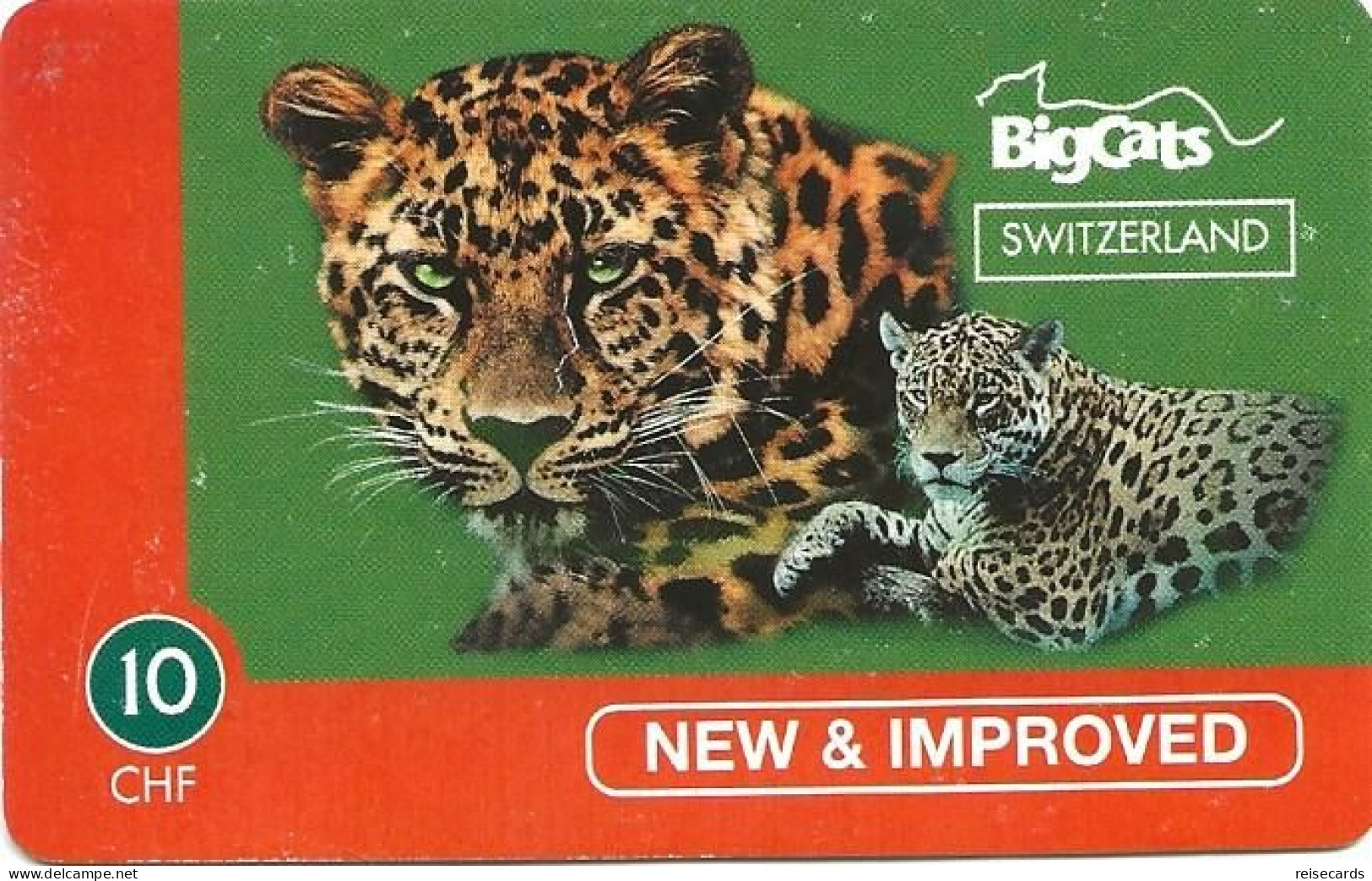 Switzerland: Prepaid BigCats (RS Logo Up Right) - Switzerland