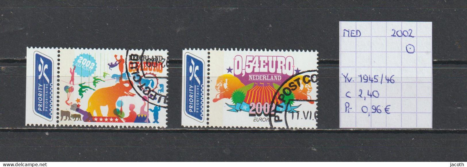 Nederland 2002 - YT 1945-46 (gest./obl./used) - Gebruikt