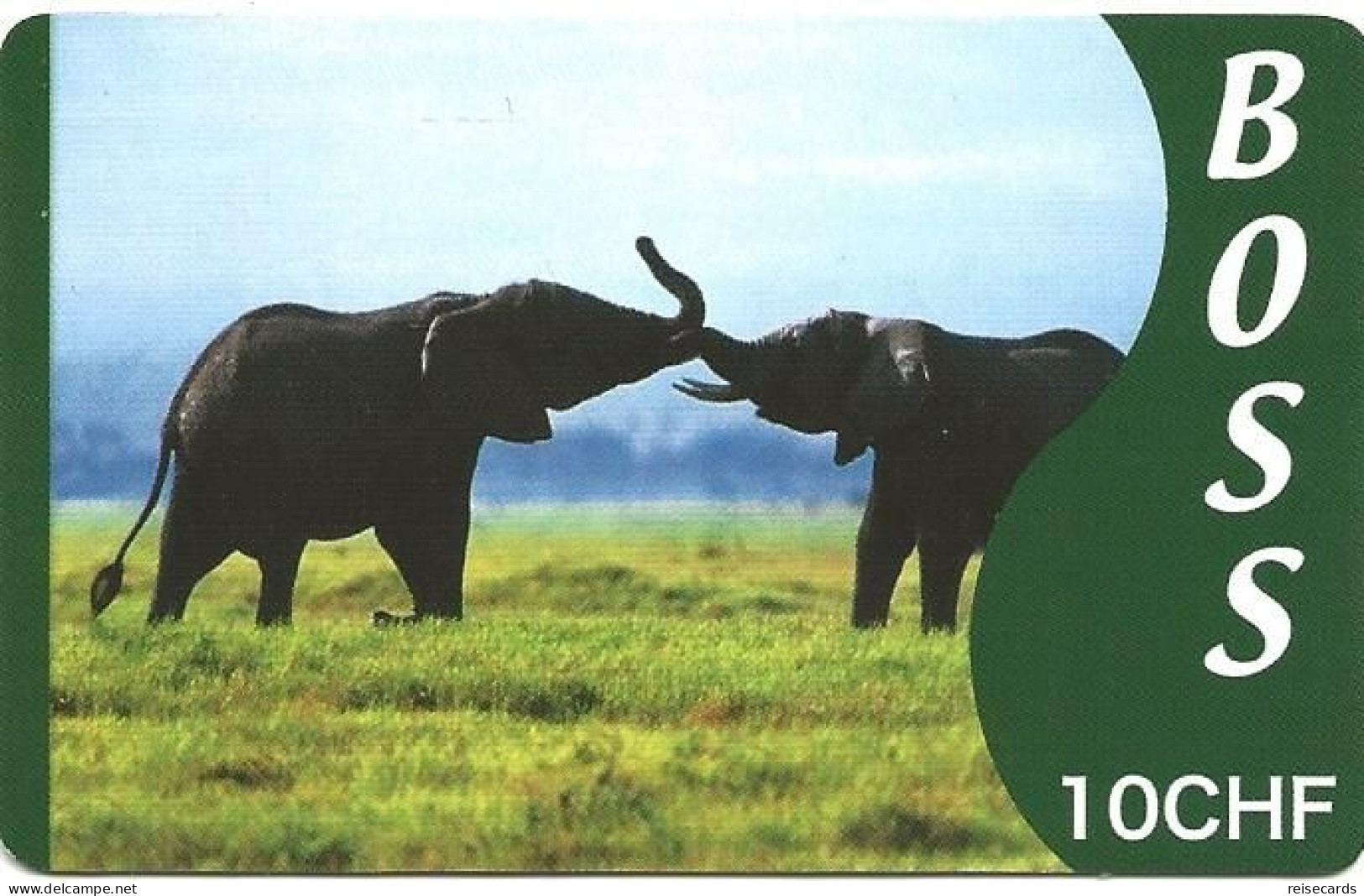 Switzerland: Prepaid Boss - Elephants - Schweiz