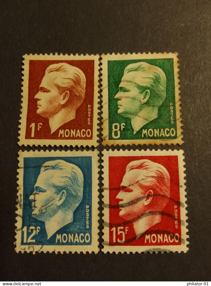 YT 345 à 348 - Used Stamps