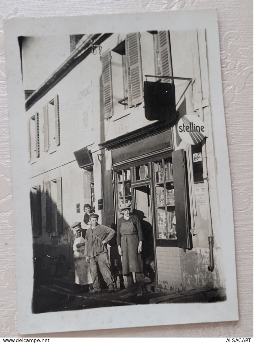 Carte Photo , D'une épicerie D'un Village - Winkels