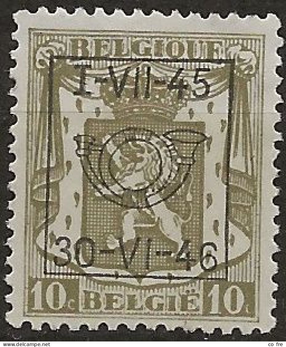 Belgique N°420 Préoblitéré (ref.2) - Tipo 1936-51 (Sigillo Piccolo)