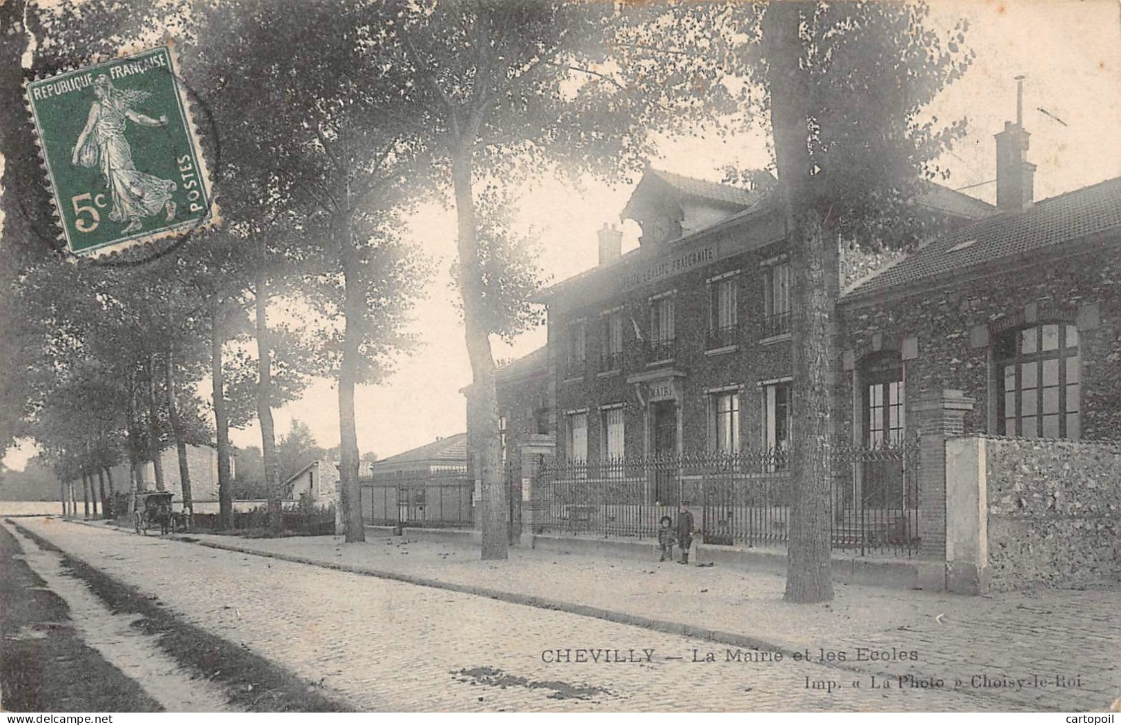 94 - CHEVILLY-LA-RUE - La Mairie - Les Ecoles - Chevilly Larue