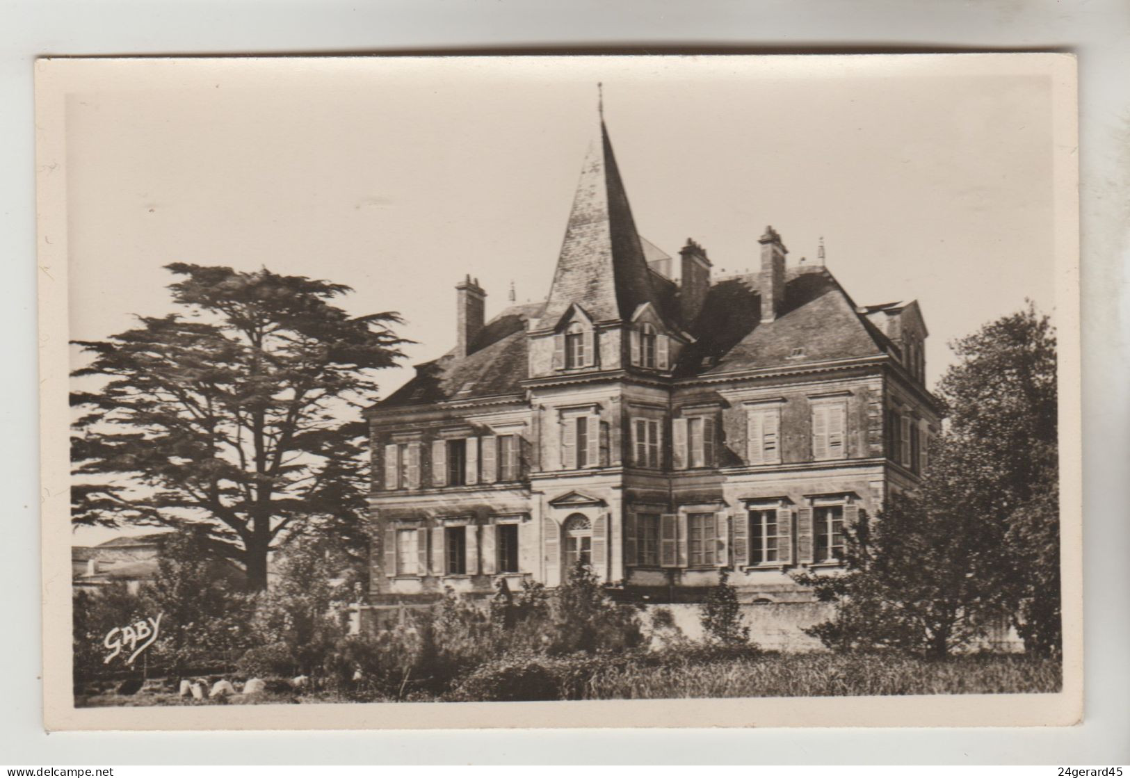 CPSM AIGREFEUILLE SUR MAINE (Château Du Plessix - Aigrefeuille-sur-Maine