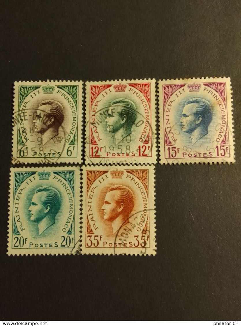 YT  421, 423, 424, 425A, 426A - Used Stamps