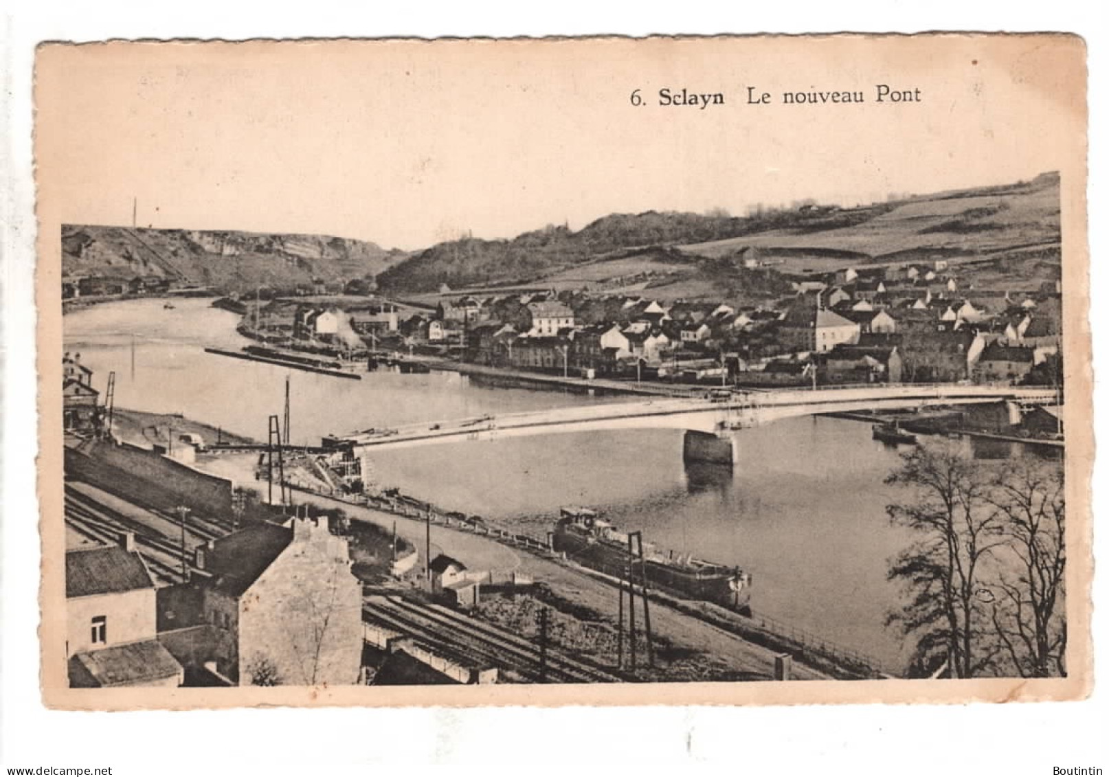Sclayn Nouveau Pont ( Péniche ) - Andenne