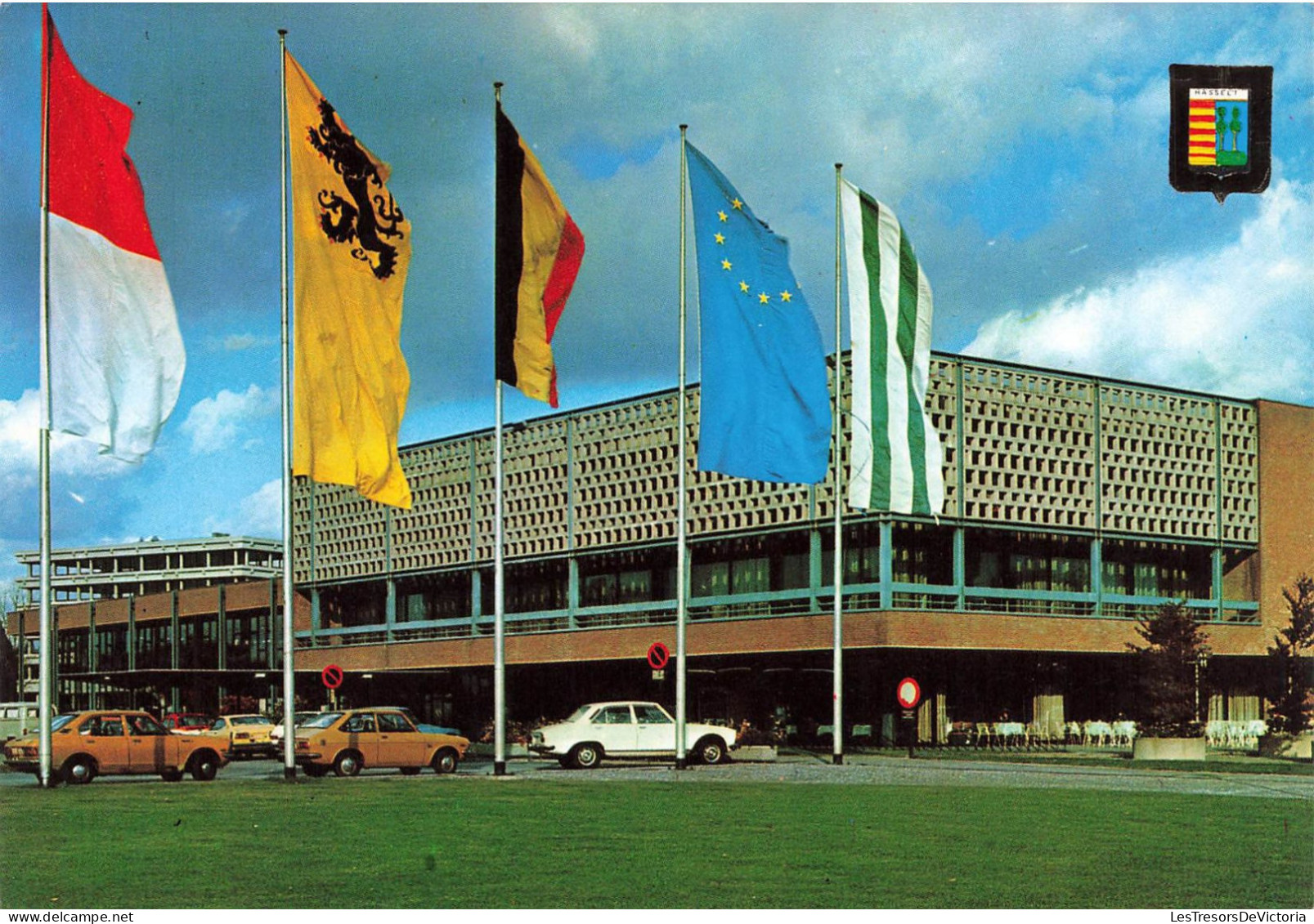 BELGIQUE - Hasselt - Cultureel Centrum - Colorisé - Carte Postale - Hasselt