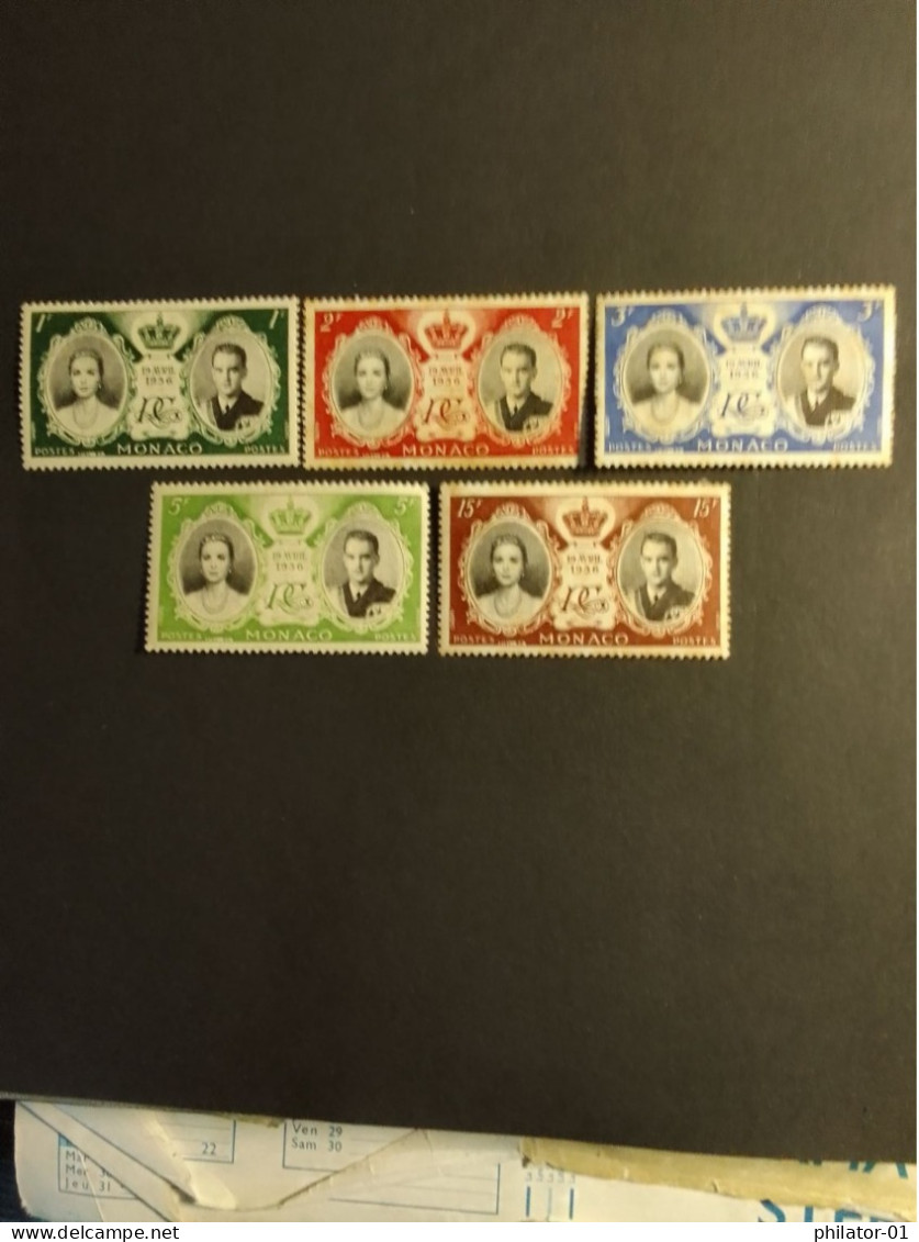 YT  473 à 477 - Used Stamps