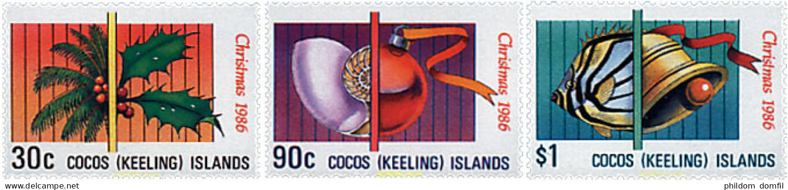 44246 MNH COCOS Islas 1986 NAVIDAD - Cocos (Keeling) Islands