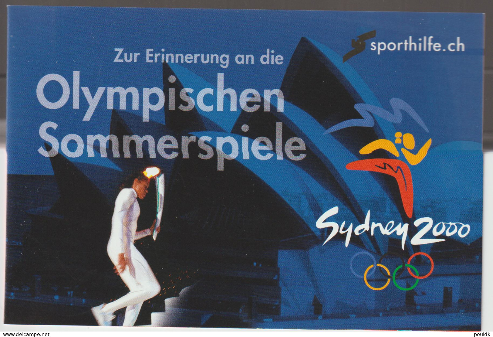 Switzerland Booklet Sporthilfe.ch Olympic Games Sydney 2000 MNH/**. Postal Weight Approx 0,08 Kg. Please Read - Verano 2000: Sydney