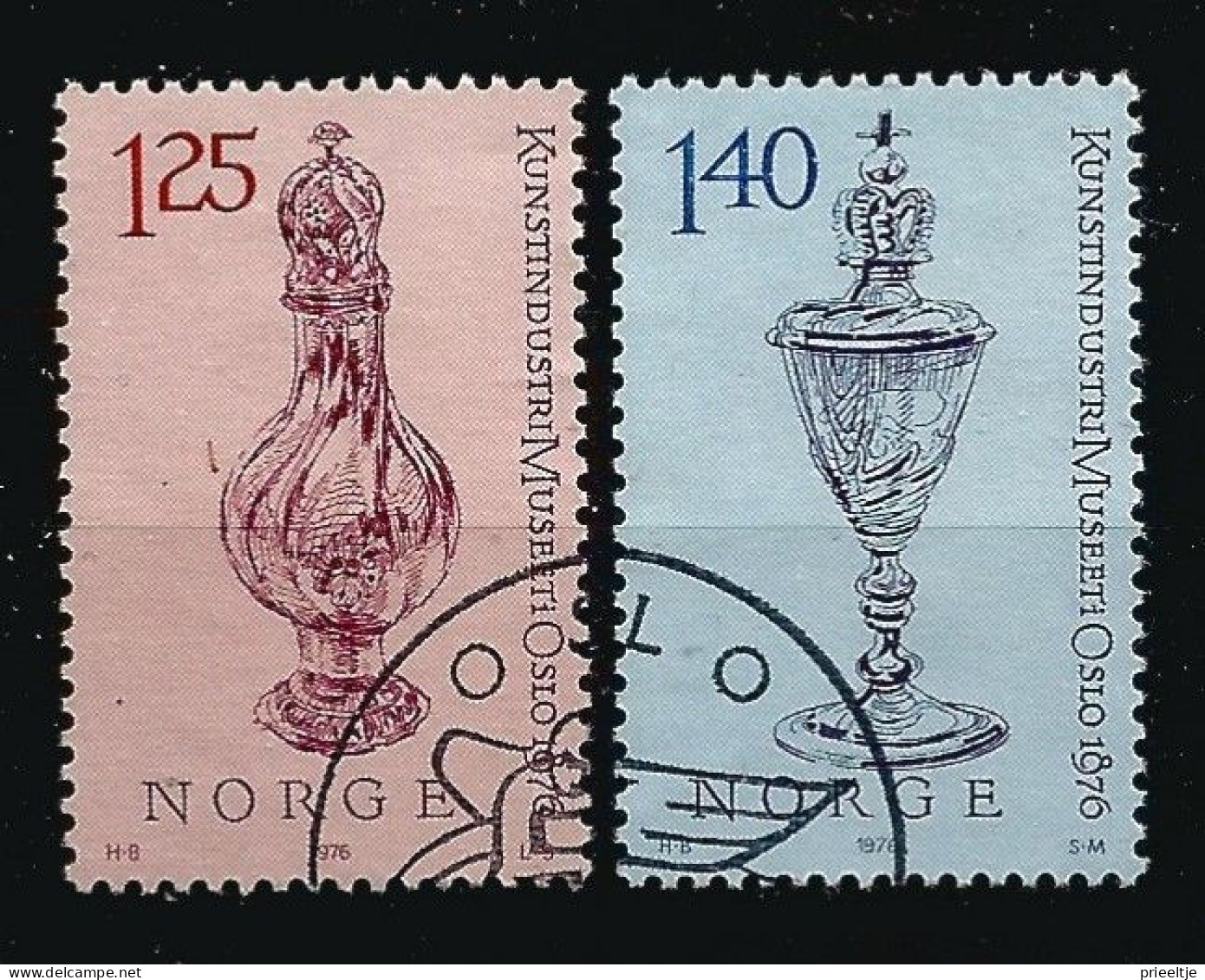 Norway 1976 Museum Pieces Y.T. 678/679 (0) - Gebraucht