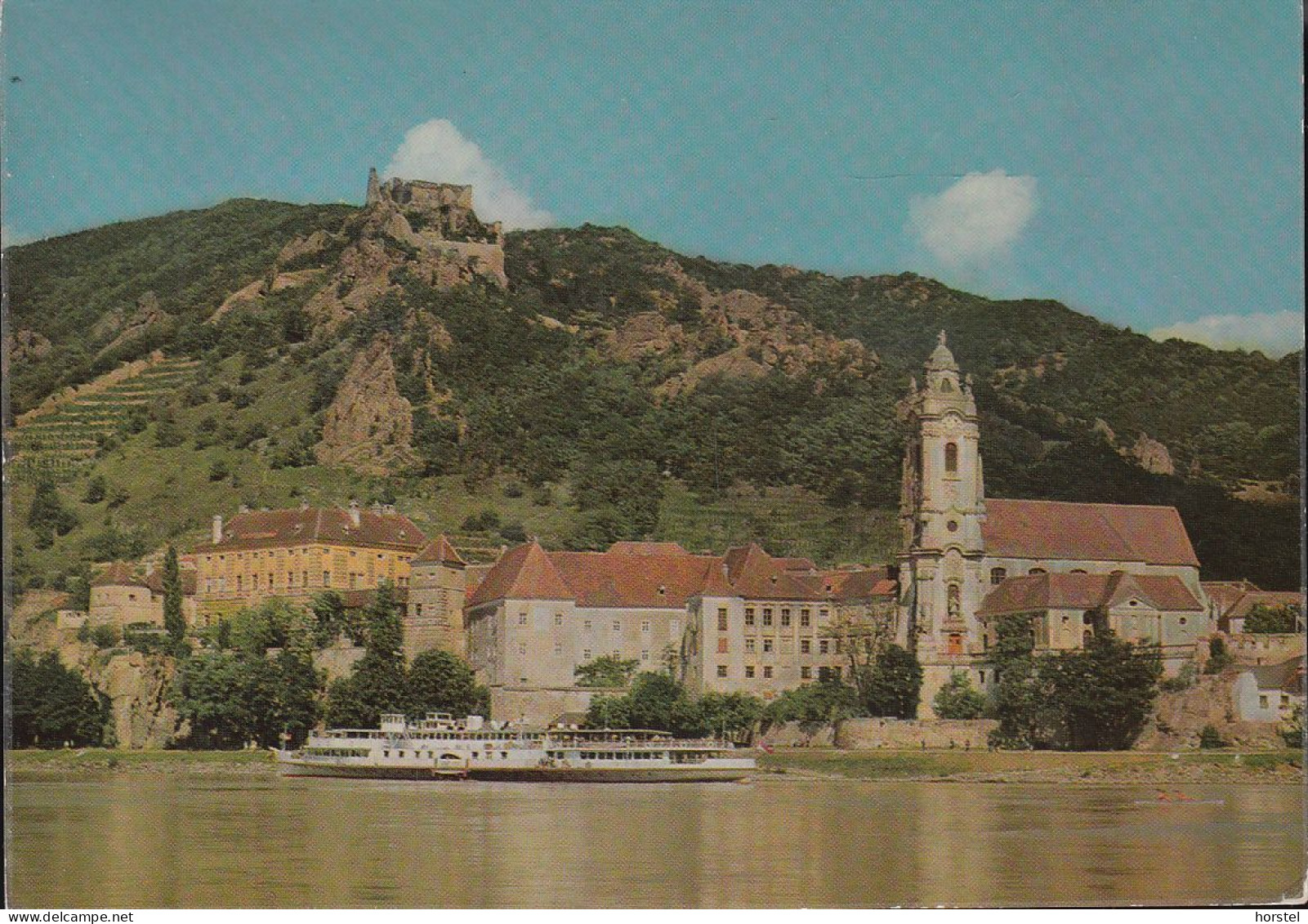 Austria - 3601 Dürnstein - An Der Wachau - Stadtansicht Mit Dampfer - 2x Nice Stamps - Wachau