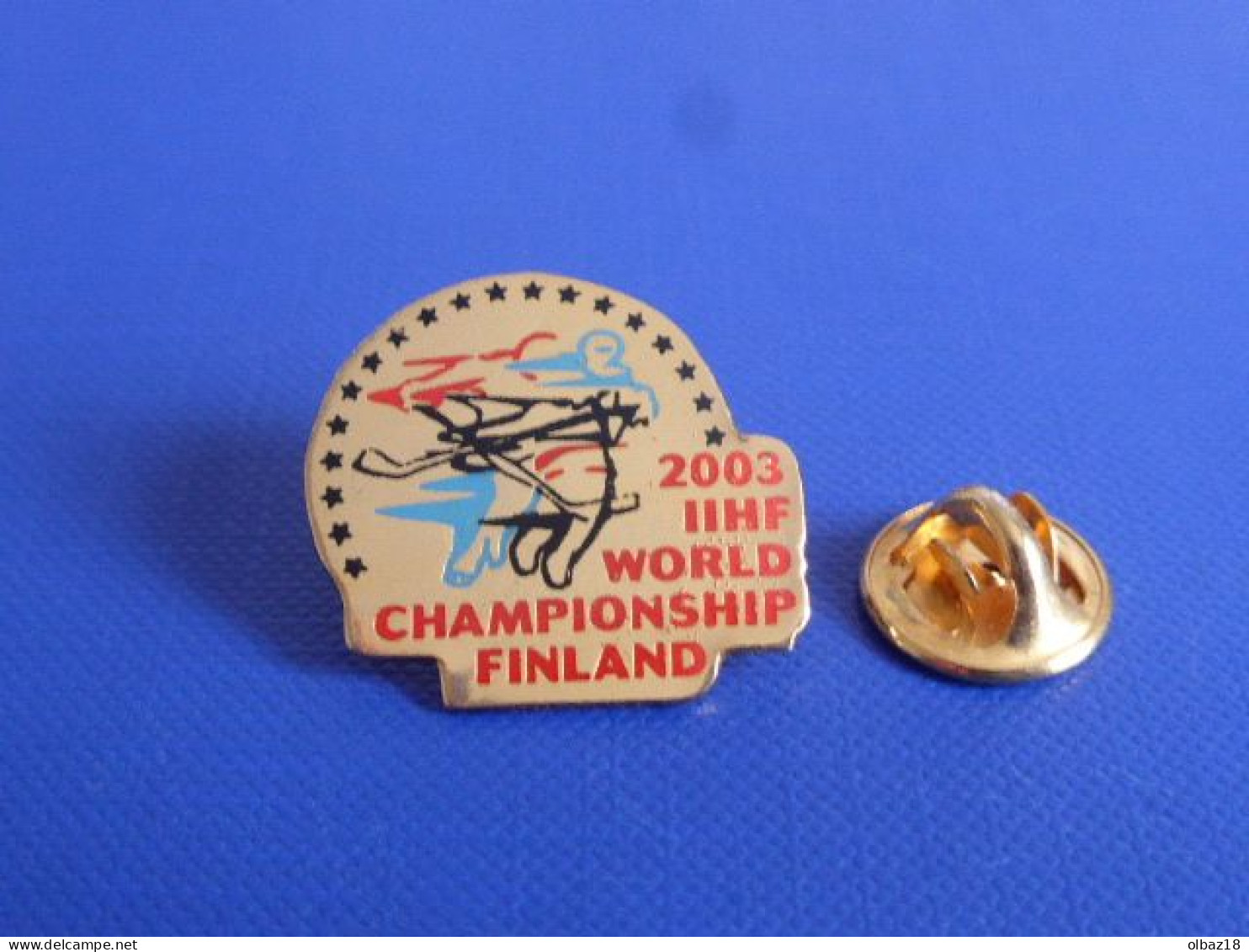 Pin's Hockey Sur Glace - 2003 IIHF World Championship Finland Finlande (PD48) - Sport Invernali