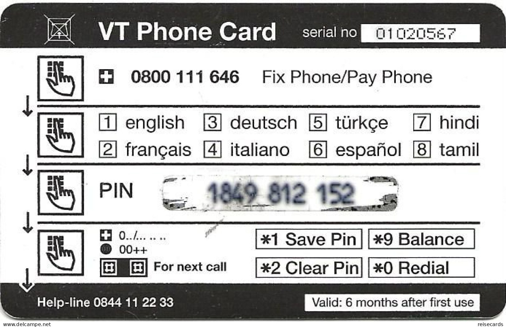 Switzerland: Prepaid VT - Swan Family - Switzerland