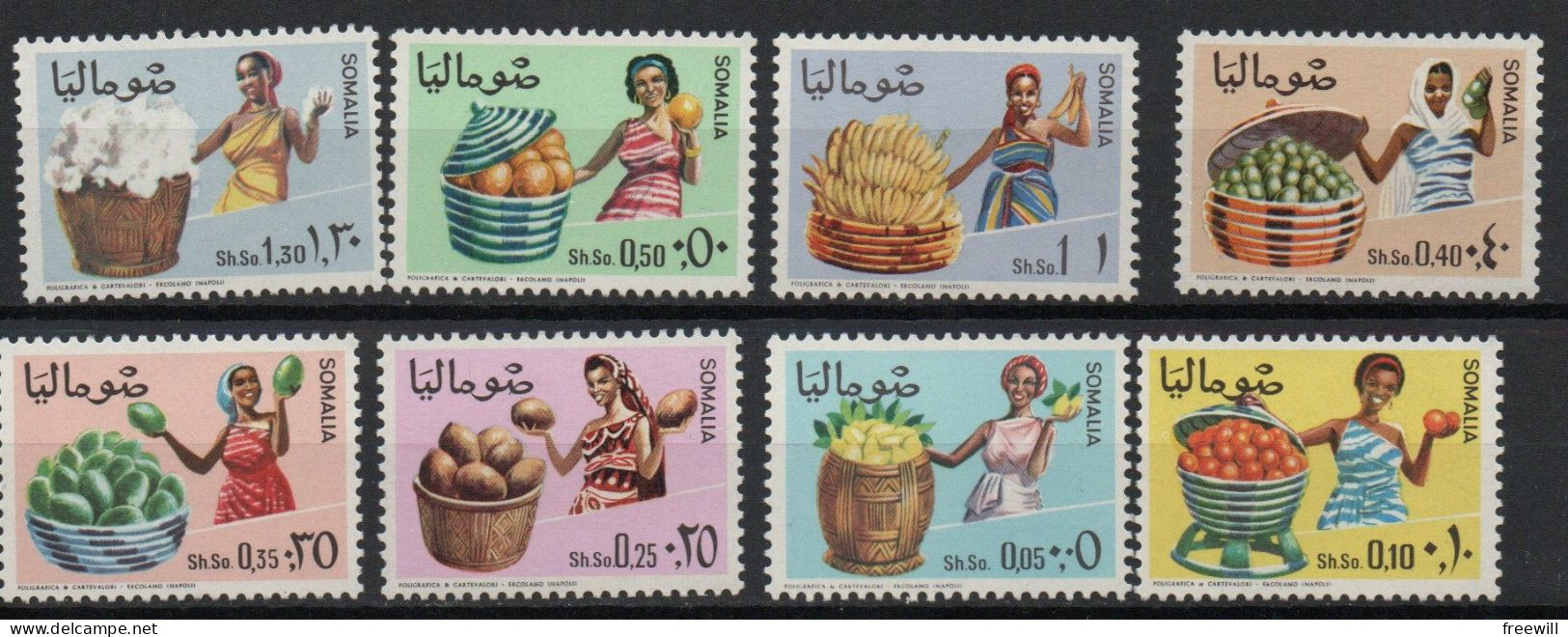 Somalie Timbres Divers - Various Stamps -Verschillende Postzegels XX - Somalia (1960-...)