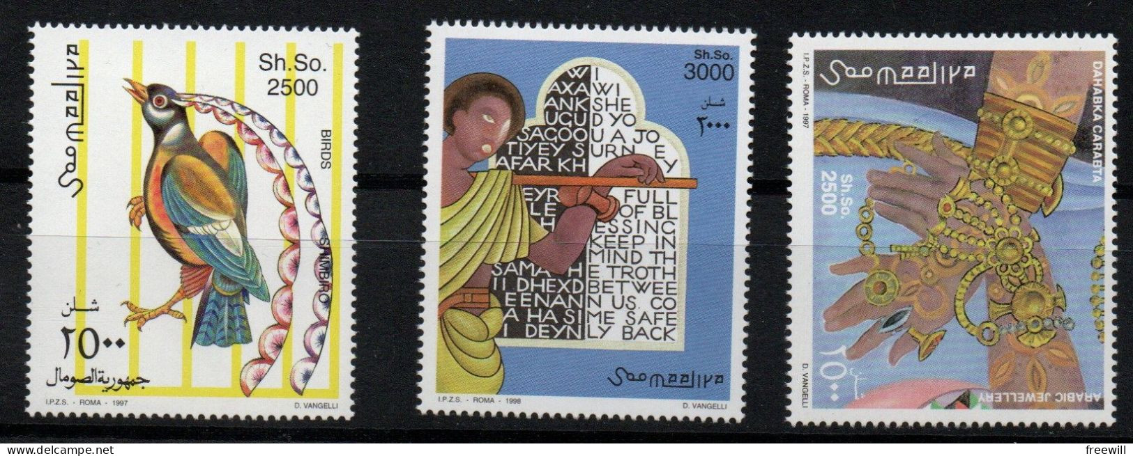 Somalie Timbres Divers - Various Stamps -Verschillende Postzegels XX - Somalia (1960-...)