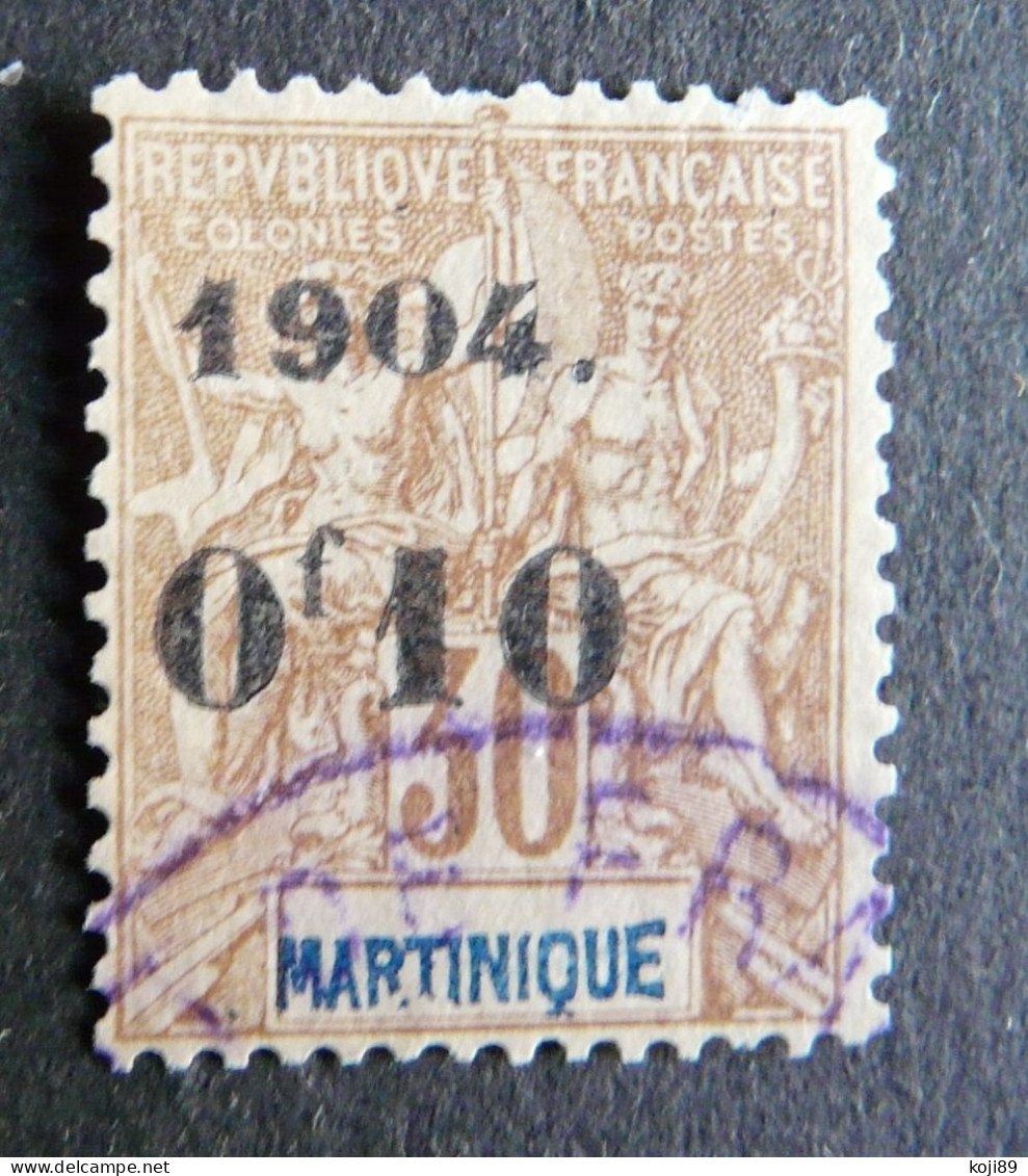 MARTINIQUE - N° 54   - Oblitéré  - TTB - Variété - Andere & Zonder Classificatie