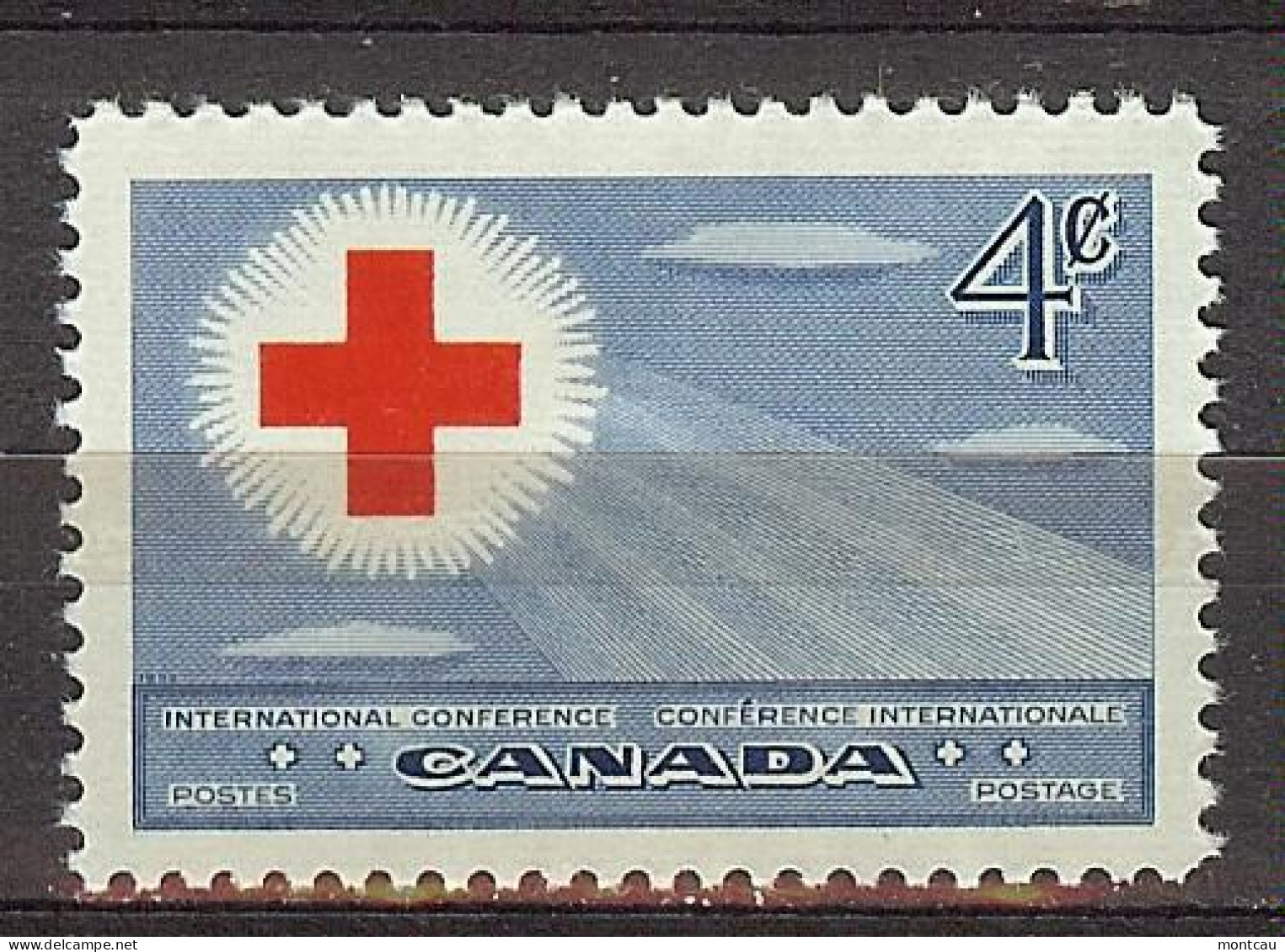 Canada 1952. Cruz Roja . Sc=317 (**) - Nuevos