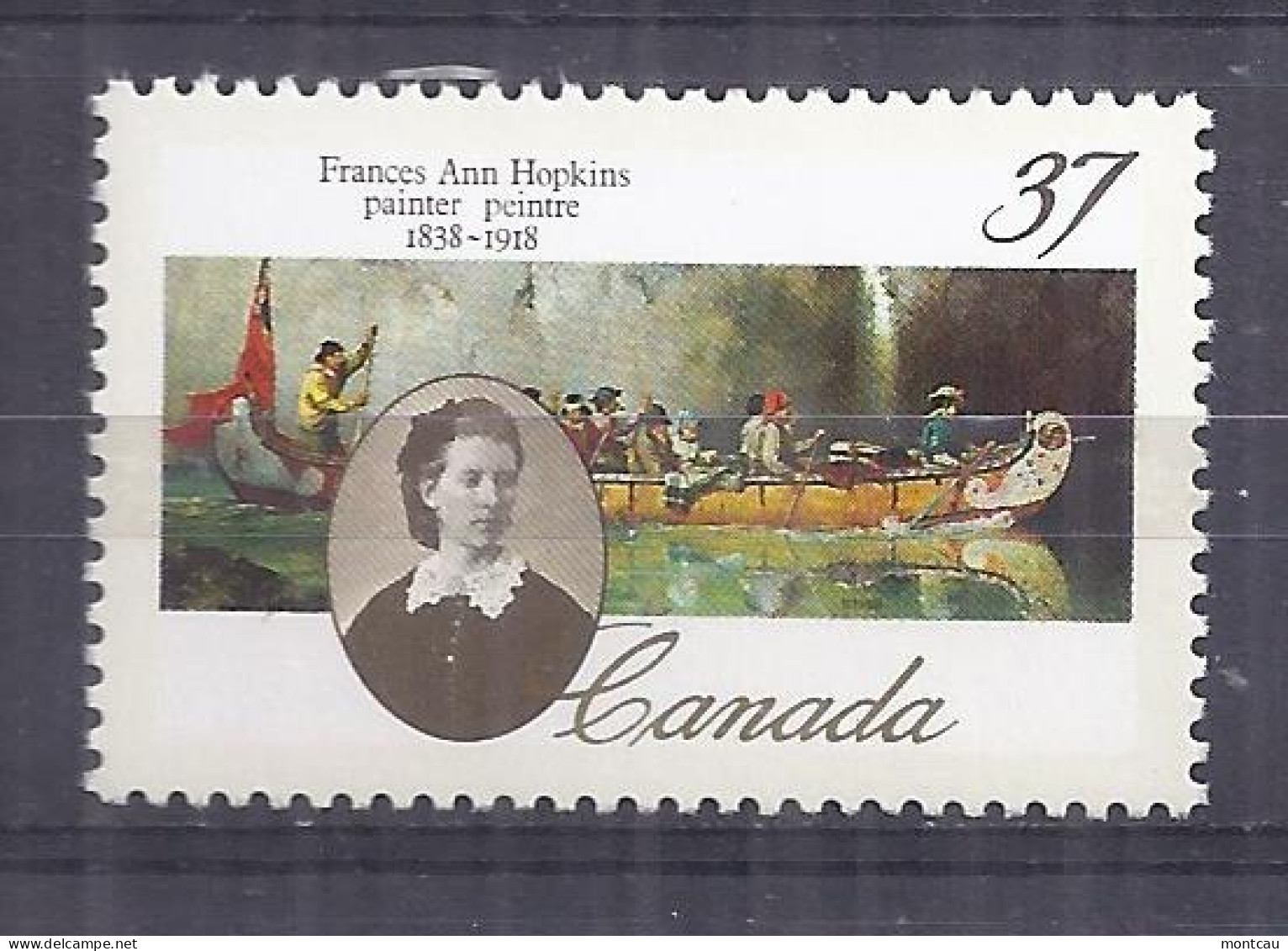 Canada 1988. Frances Hopkins . Sc=1227 (**) - Neufs