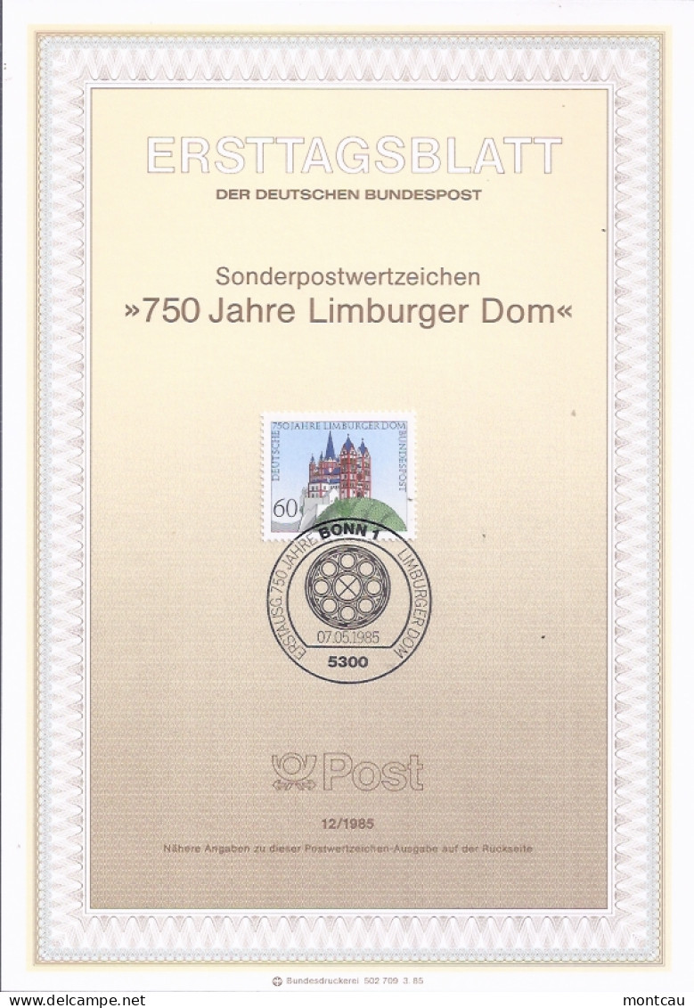Germany ETB # 12 / 85 Mi: 1250 - Sonstige & Ohne Zuordnung