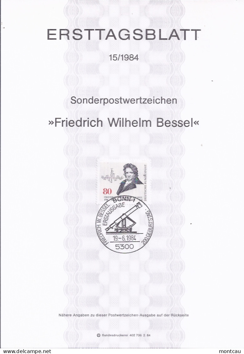 Germany ETB # 15 / 84 Mi: 1219 - Other & Unclassified