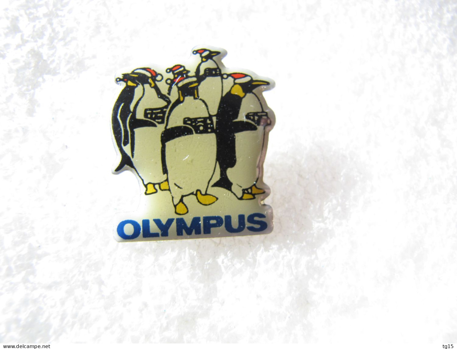 PIN'S   OLYMPUS   APPAREIL PHOTO   PINGOUIN - Fotografia