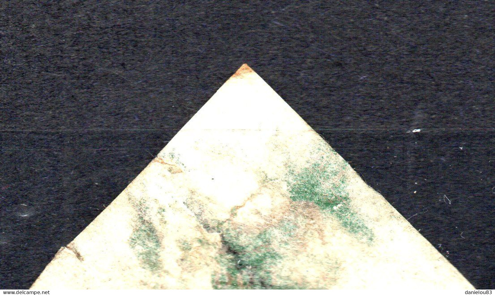 Timbre Cap De Bonne Espérance Papier Blanc - YT N° 10A - Oblitéré - Année 1855 - Cape Of Good Hope (1853-1904)