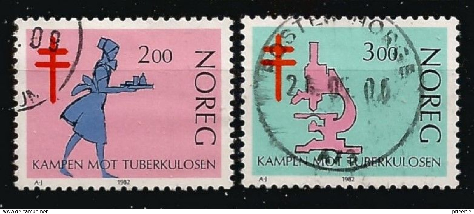 Norway 1982 Against Tuberculosis Y.T. 818/819 (0) - Oblitérés