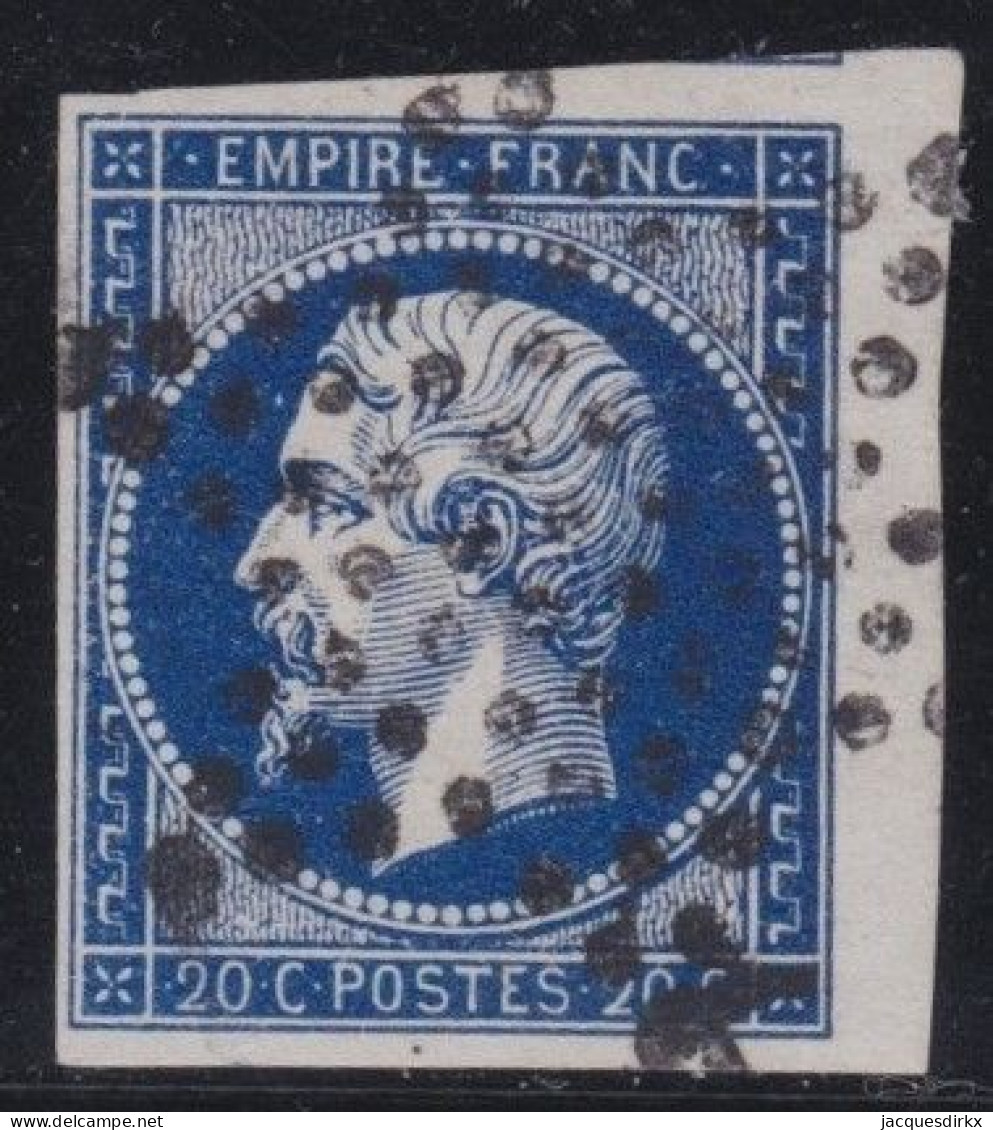 France  .  Y&T   .     14-Ab    .   O      .    Oblitéré - 1853-1860 Napoléon III