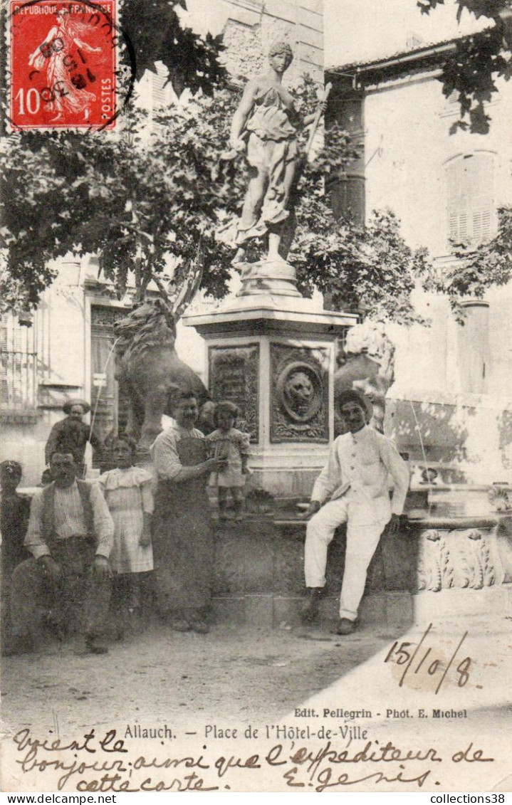 Allauch - Place De L'hôtel De Ville - Allauch