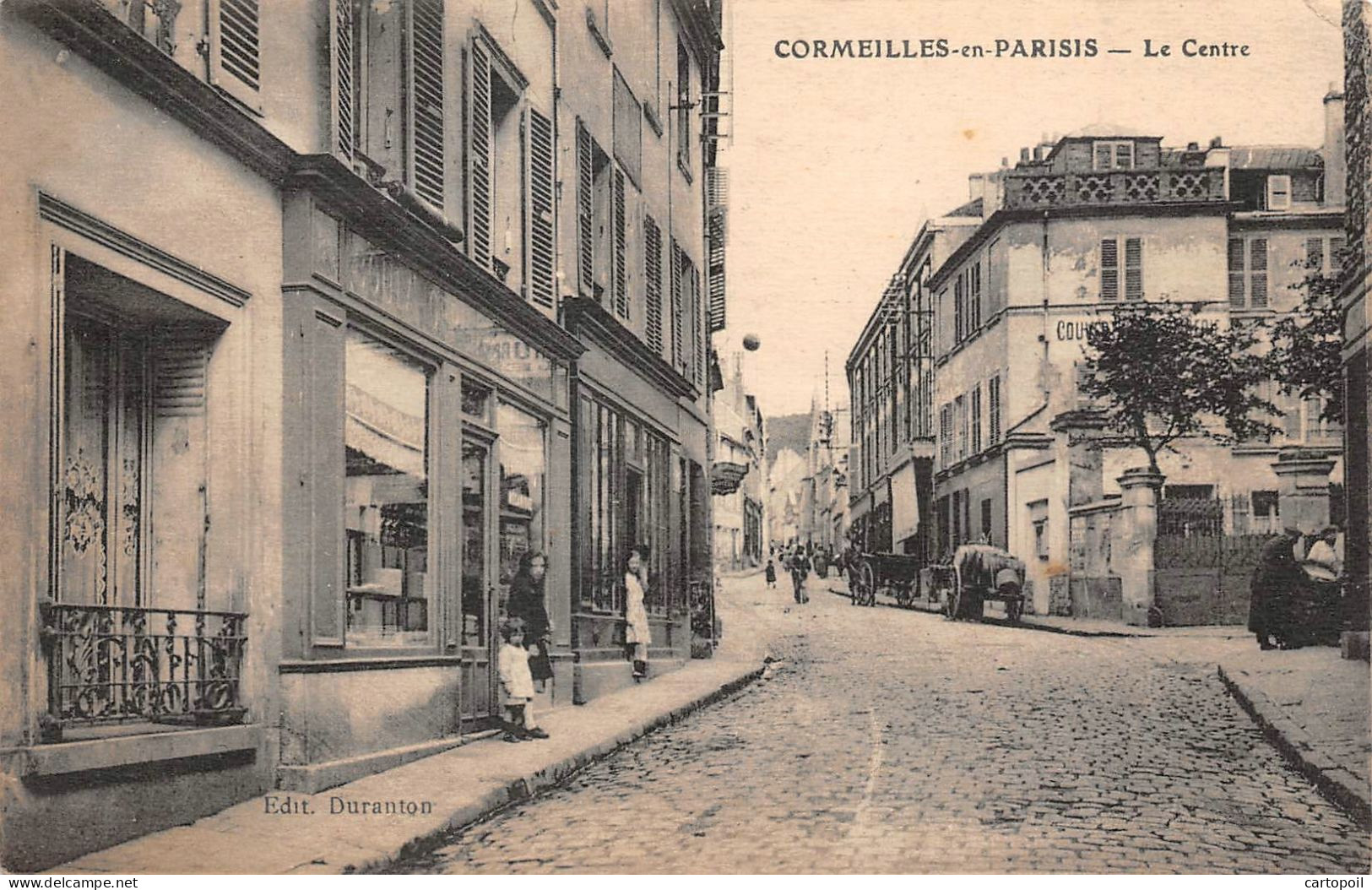 95 - CORMEILLES-EN-PARISIS - Le Centre Animé - Cormeilles En Parisis