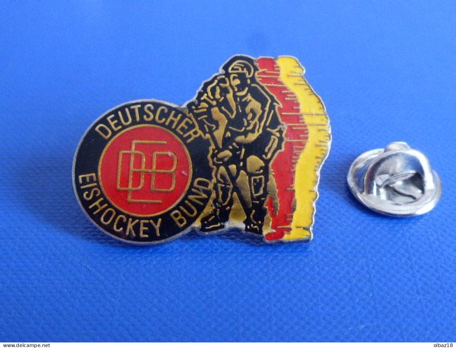 Pin's Hockey Sur Glace - Deutscher Eishockey Bund DEB - Allemagne (PD25) - Wintersport