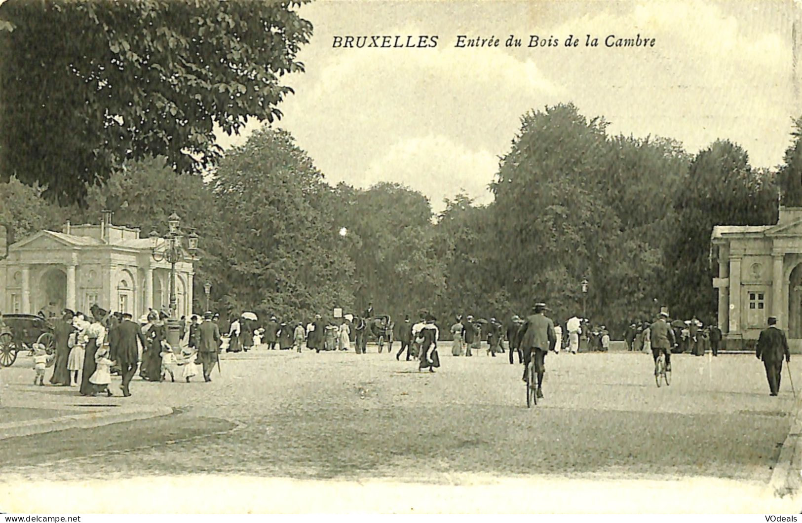Belgique - Brussel -  Bruxelles - Entrée Du Bois De La Cambre - Forêts, Parcs, Jardins