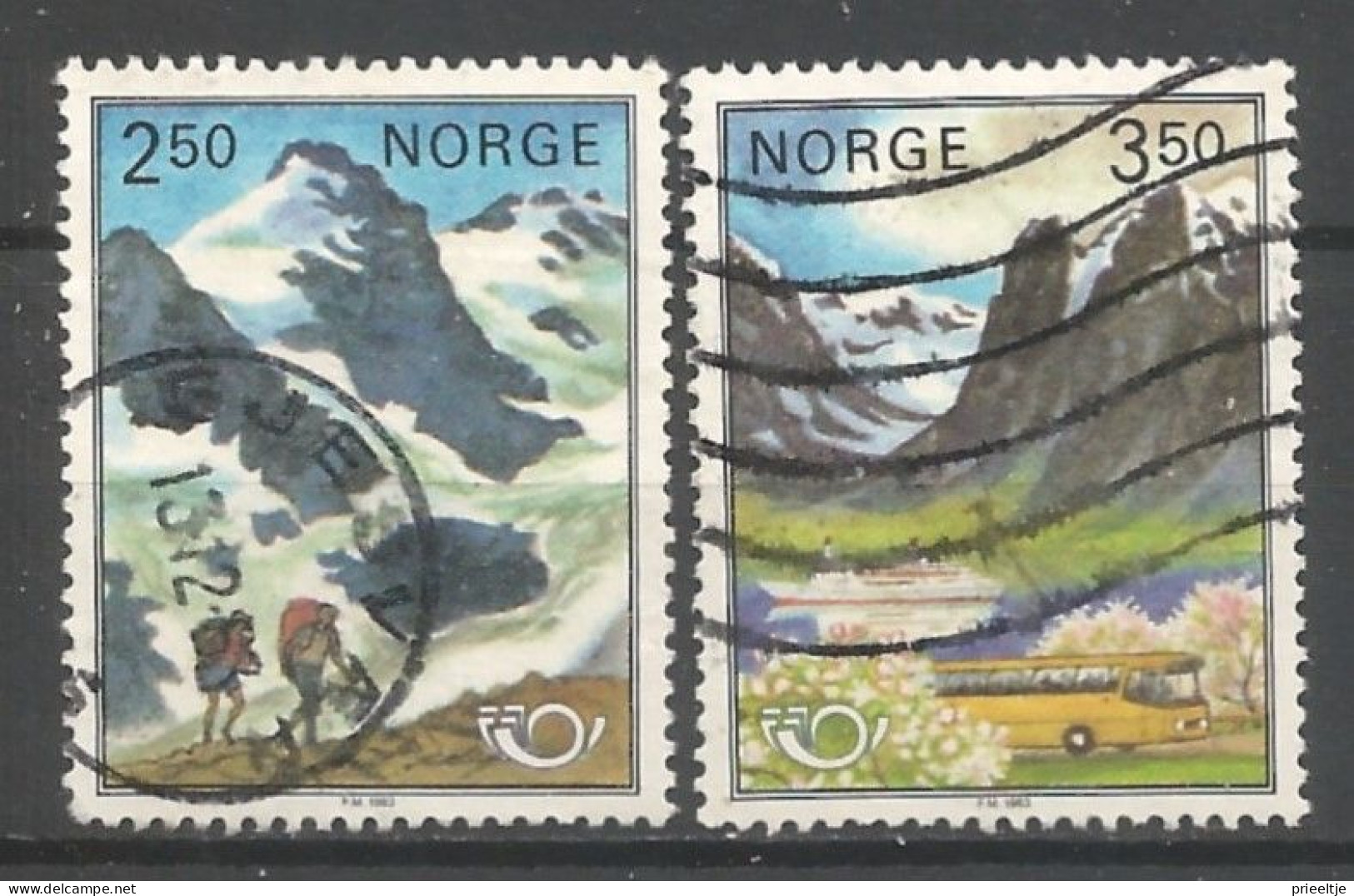 Norway 1983 Norden Y.T. 837/838 (0) - Usados