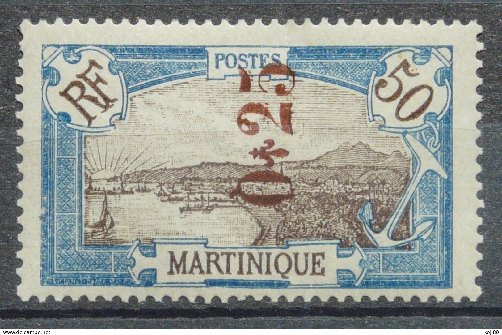 MARTINIQUE - N° 110   - Neuf  * Avec Charnière  -  TTB - Variété - Altri & Non Classificati