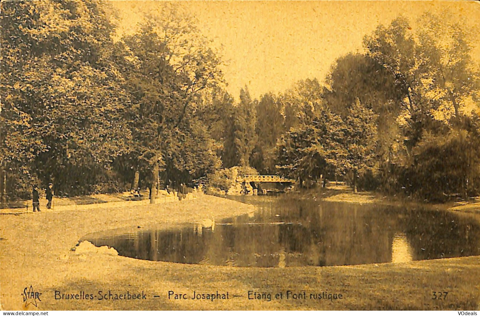 Belgique - Brussel -  Bruxelles - Schaerbeek - Schaarbeek - Etang Et Pont Rustique - Schaarbeek - Schaerbeek