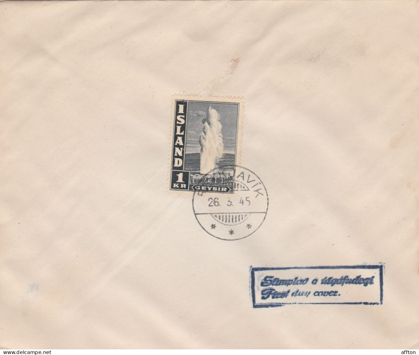 Iceland Old Cover - Lettres & Documents