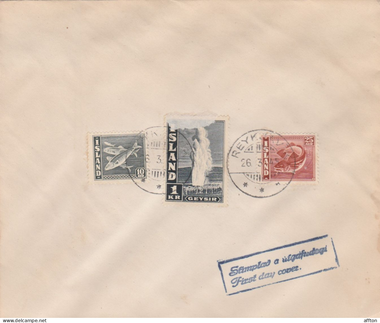 Iceland Old Cover - Covers & Documents